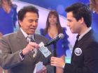 Silvio Santos e Luiz Bacci